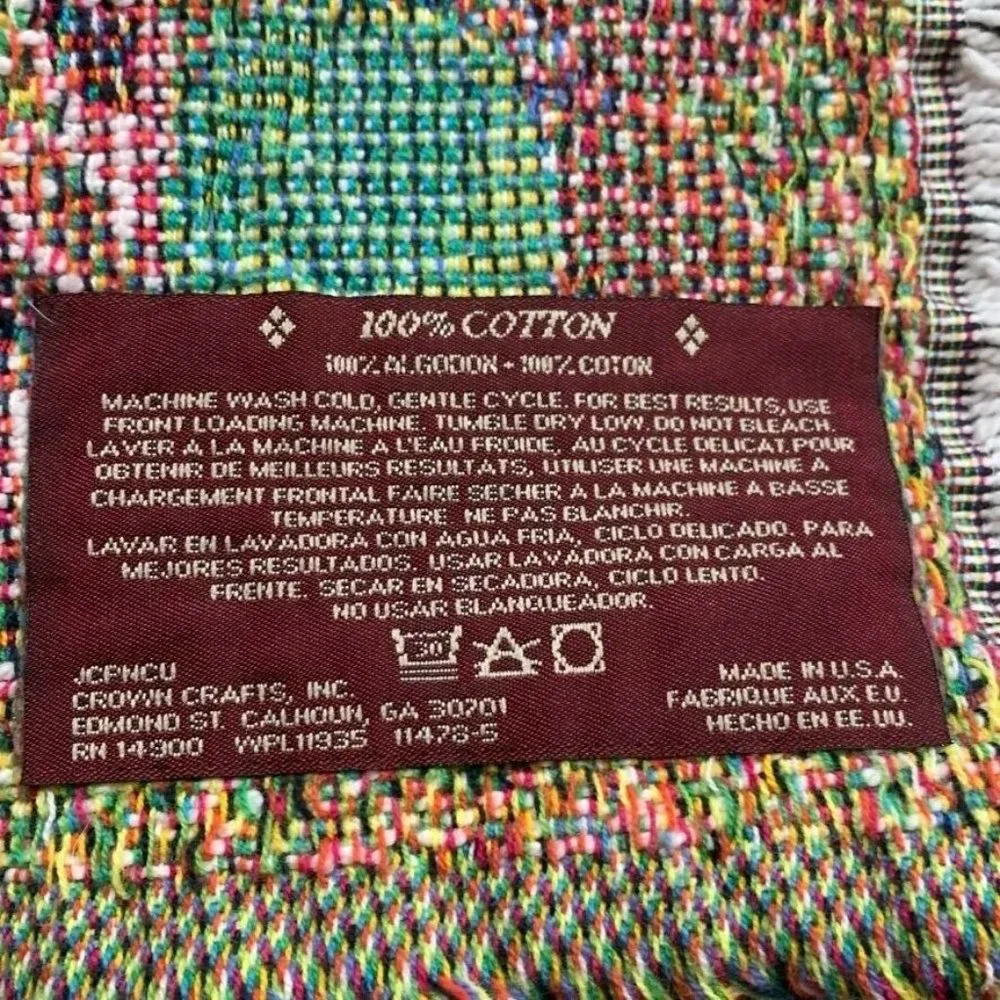 Betty Smith Whiteaker Christmas Tapestry‎ Blanket Throw The Season For Giving